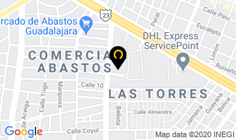 Mapa de Angelina Castro Alvarez en Guadalajara