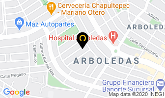 Mapa de Anggelo Decoraciones en Zapopan