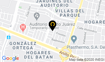 Mapa de Antenas VisiÓn Nacional en Zapopan