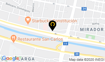 Mapa de Antonios Le Club en Monterrey