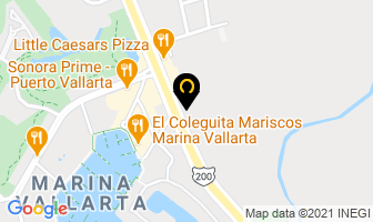 Mapa de Aqua System en Puerto Vallarta