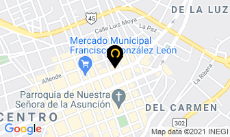 Mapa de Arnold Gym en Lagos de Moreno
