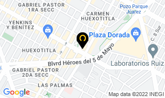 Mapa de Arquitectura Y Construcciones Masa en Puebla