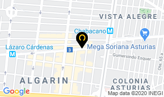 Mapa de Artículos Promocionales Uniquartz en Ciudad de Mexico