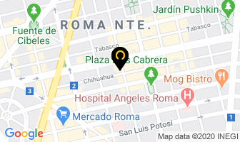 Mapa de Artist City en Ciudad de Mexico