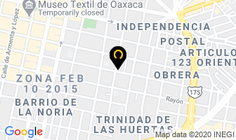 Mapa de Arza Arquitectos en Oaxaca de Juárez