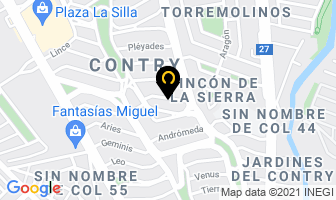 Mapa de Ase Producciones en Monterrey