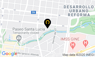 Mapa de Asepco Corporativo en Monterrey