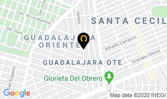 Mapa de Asesoria Nutricional Y Terapias Alternativas en Guadalajara