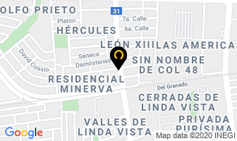 Mapa de Atlas Proveedor Tapicero en Guadalupe