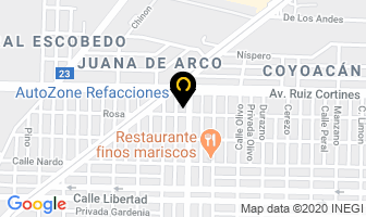 Mapa de Auto Accesorios Servi-jeje en Monterrey