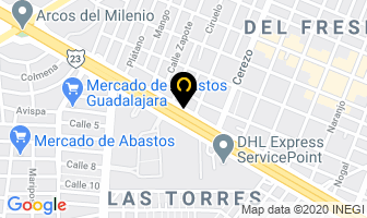 Mapa de Auto Body Accesorios en Guadalajara