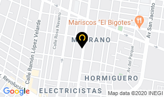 Mapa de Auto Refacciones Vargas en Guadalajara