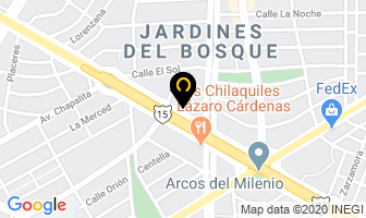 Mapa de Auto Rentas De Jalisco en Guadalajara