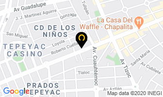Mapa de Auto Servicio Tepeyac en Zapopan