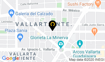 Mapa de Auto West en Guadalajara