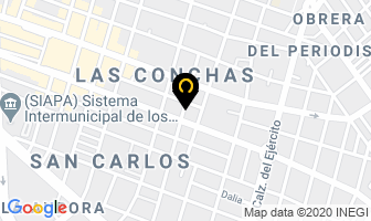 Mapa de Autocristales De Occidente en Guadalajara