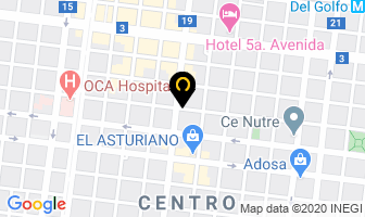 Mapa de Autofibras en San Pedro Garza García