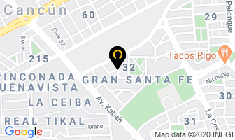 Mapa de Autofinanciamiento Vehiculos Sin Enganche Cancun en Cancún