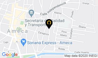 Mapa de Autolavado Los Pitufos en Ameca