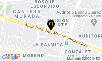Mapa de Autolineas Jr en Zapopan