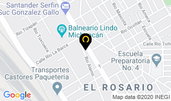 Mapa de Autolineas Jr en Guadalajara