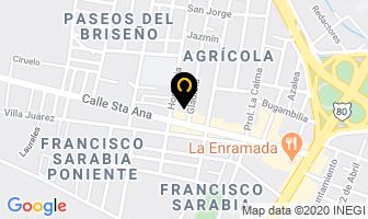 Mapa de Automatech en Zapopan