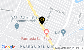 Mapa de Automotriz Del Valle en Ciudad de Mexico