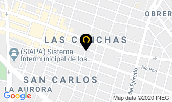 Mapa de Autopartes Ayala en Guadalajara