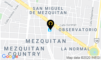 Mapa de Autopartes De Suspensiones en Guadalajara