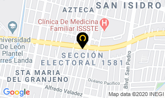 Mapa de Autopartes Gadi en León