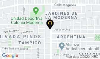 Mapa de Autopartes Huerta en Monterrey