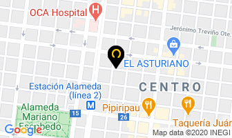 Mapa de Autopartes Rizo S.a. De C.v. en Ciudad de Mexico