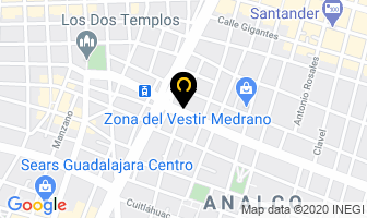 Mapa de Autoresponder en Guadalajara