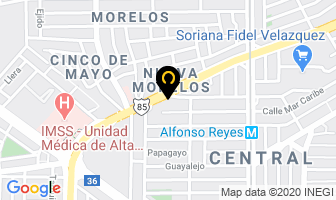 Mapa de Autos Universales en Monterrey