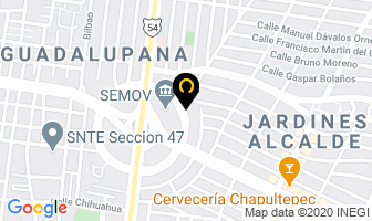 Mapa de Autotramites “Laura” en Guadalajara