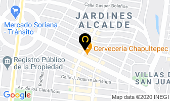Mapa de Autotransportes Tapatios S.a. De C.v. en Guadalajara