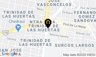 Mapa de Auxiliar - Asistente Educativo En Oaxaca. Carrera Ténica en Oaxaca de Juárez