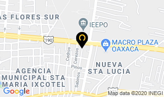 Mapa de Avaluos Comerciales en Oaxaca de Juárez