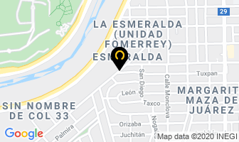 Mapa de Avanti Eventos en Monterrey