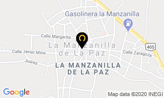 Mapa de Axe Comunicaciones en La Manzanilla de la Paz