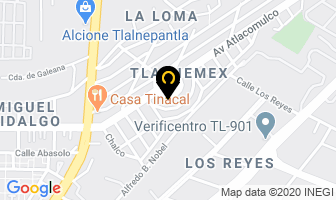 Mapa de Azul Impreso en Tlalnepantla de Baz