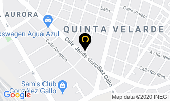 Mapa de Bajo Cero en Guadalajara