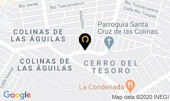 Mapa de Balastros Y Luminarias De Occidente en Zapopan