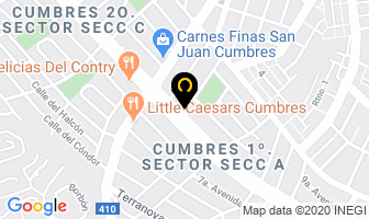 Mapa de Banco Regional De Monterrey en Monterrey