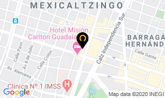 Mapa de Banda Astilleros en Guadalajara
