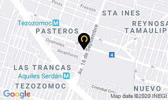 Mapa de Banquetes El Rosario en Ciudad de Mexico