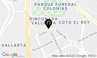 Mapa de Banquetes Providencia en Zapopan