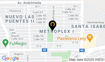 Mapa de Bax Global Sa De Cv en Monterrey