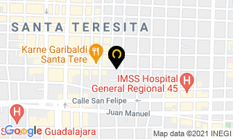 Mapa de Bazar Compra Venta Ruben Rodriguez en Guadalajara